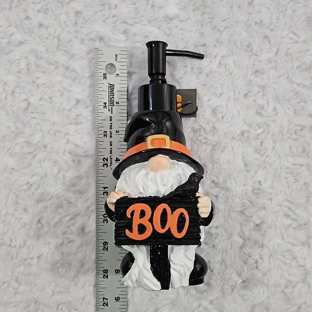 Halloween Seasonal Gnome Soap Lotion Dispenser With 